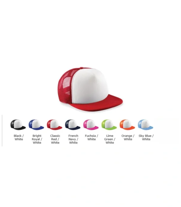 Beechfield BB645B Junior Vintage Snapback Trucker